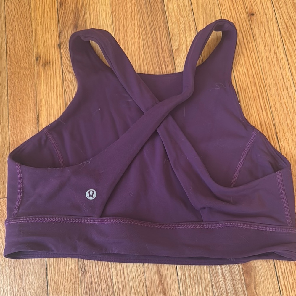 lululemon Purple Sports Bra